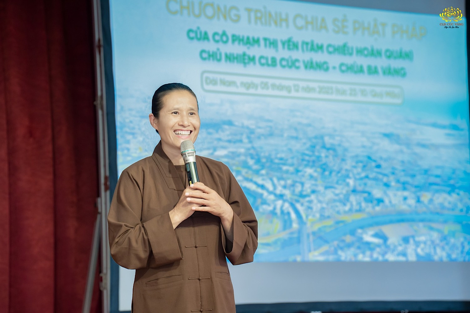 Cô Phạm Thị Yến chia sẻ tại Đài Nam, Đài Loan