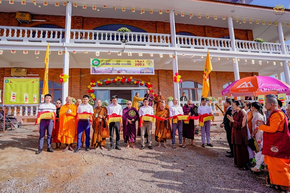 Buổi lễ Khánh thành Trung tâm Thiền Kālāma diễn ra thành công viên mãn