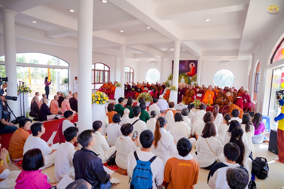 Lễ khánh thành Trung tâm Thiền Kālāma diễn ra trong không khí vô cùng ấm áp và tràn đầy đạo tình Pháp lữ