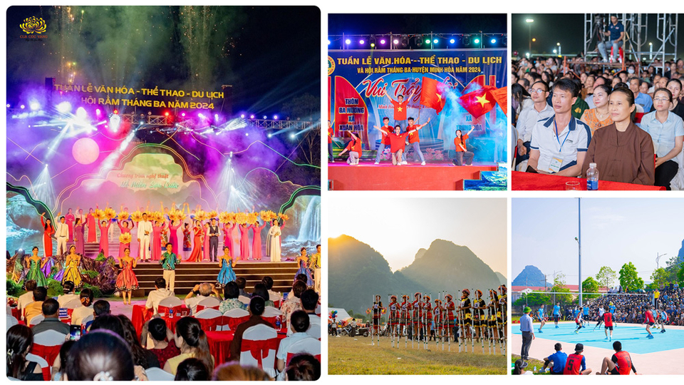 Tuần lễ Văn hóa - Thể thao - Du lịch và Hội rằm tháng Ba năm 2024 tại huyện Minh Hóa, Quảng Bình
