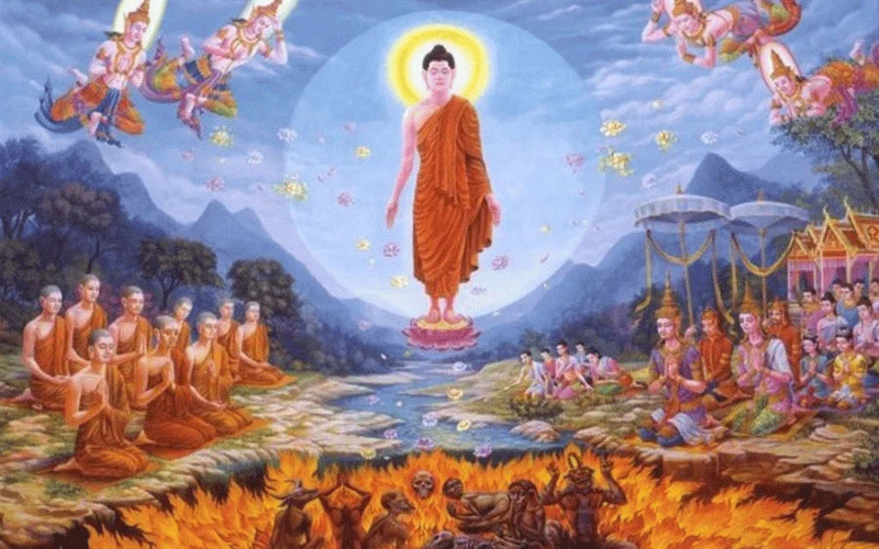 Đức Phật dẫn chúng sinh dần dần thoát khỏi vòng luân hồi (ảnh minh họa)