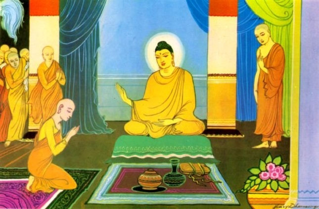 Tôn giả Kiều Đàm Di lãnh đạo Ni đoàn thời Đức Phật (ảnh minh họa)