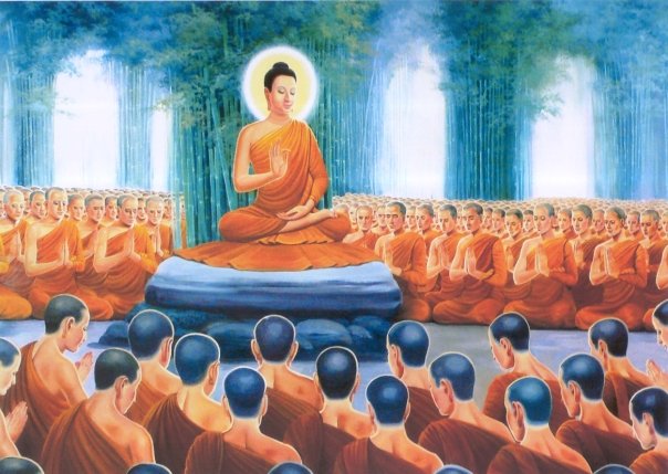 Đức Phật cho phép chư Tăng sử dụng tài sản tích lũy của Tam Bảo để làm lợi ích cho Tam Bảo (ảnh minh họa)