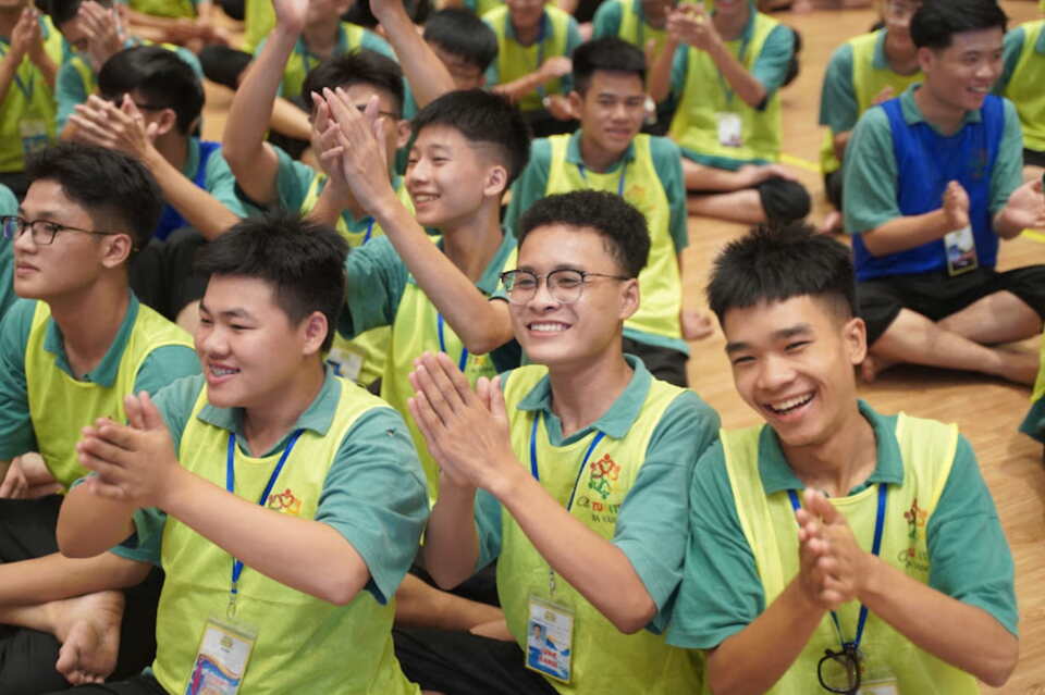 Không khí buổi chia sẻ rất sôi nổi và vui vẻ
