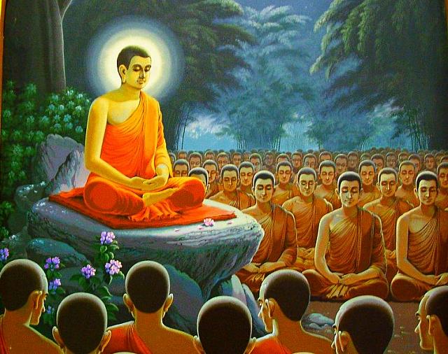 Chư Tăng tập trung ở một nơi trong 3 tháng an cư kiết hạ (ảnh minh họa)