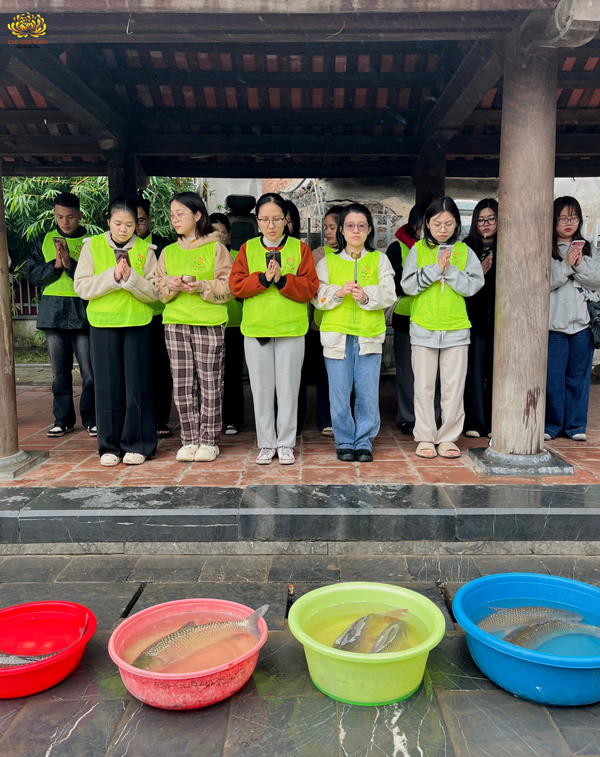 Phóng sinh theo nghi thức Phật giáo