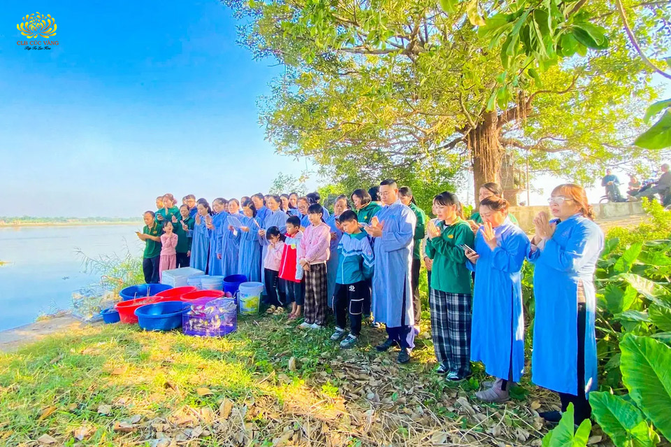 Phóng sinh giúp nuôi dưỡng tâm từ, bi, hỷ, xả