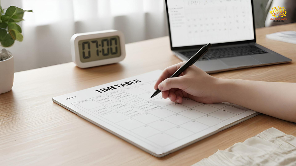 Lập thời gian biểu giúp ta biết sống ngăn nắp, có giờ giấc và trách nhiệm trong công việc   (ảnh minh họa) 