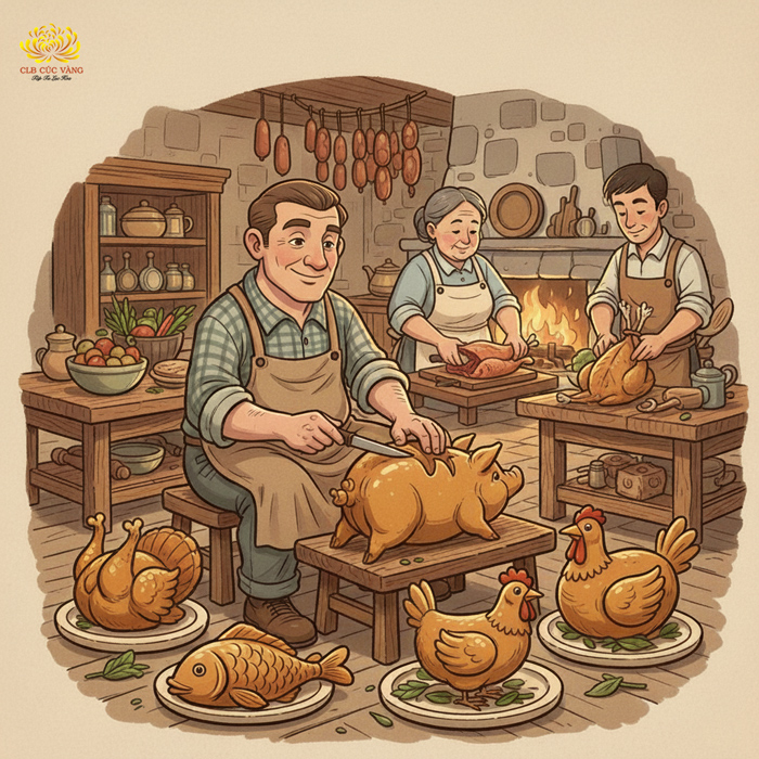 Nếu gia đình sát sinh nhiều thì sẽ tạo nghiệp xấu, khiến bị tổn hại về sức khỏe, tuổi thọ (ảnh minh hoạt)