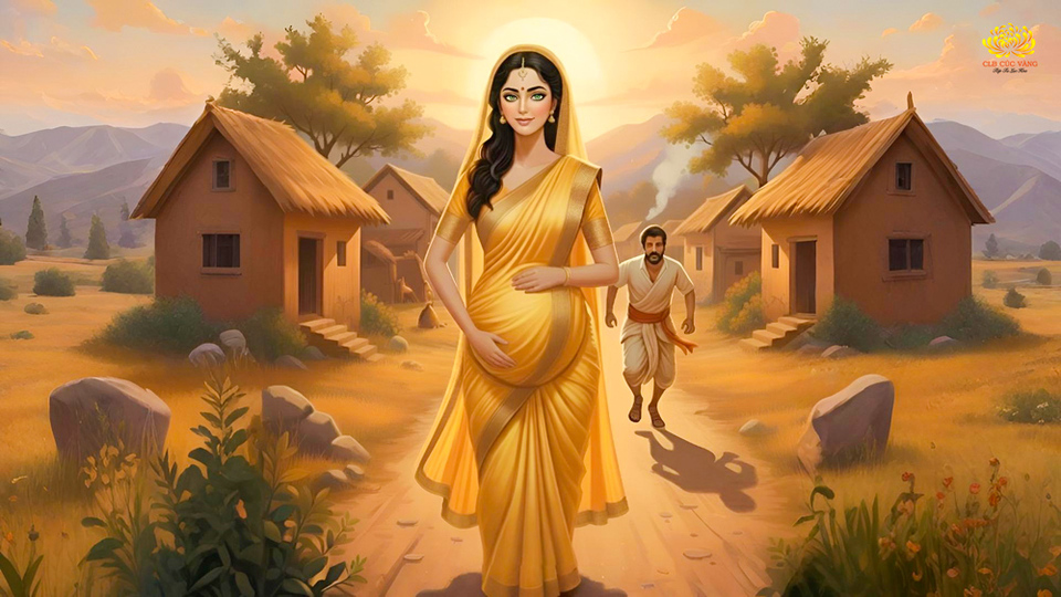 Người chồng đã đuổi kịp để săn sóc vợ trên đường nàng bỏ về nhà cha mẹ đẻ (ảnh minh họa)