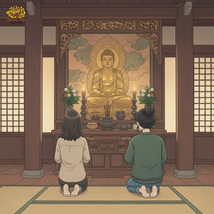 Xa rời bạn ác, gần gũi bạn lành để dần dần tiêu nghiệp dễ tạo thành thói quen xấu (ảnh minh họa)