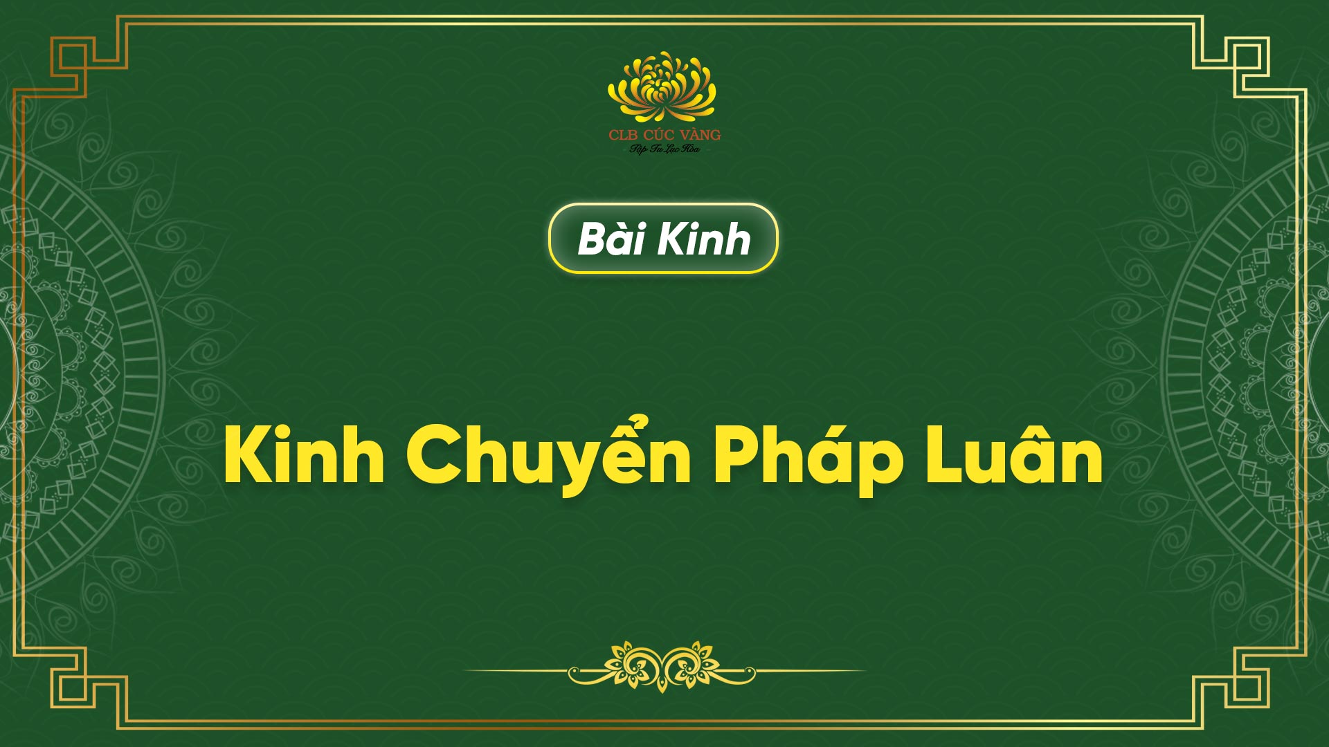 Kinh Chuyển Pháp Luân