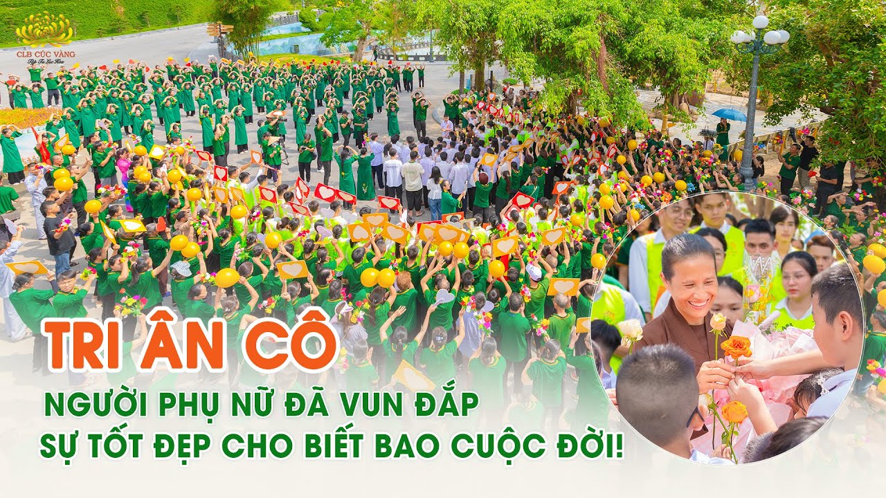 Tri ân Cô - người phụ nữ đã vun đắp sự tốt đẹp cho biết bao cuộc đời!