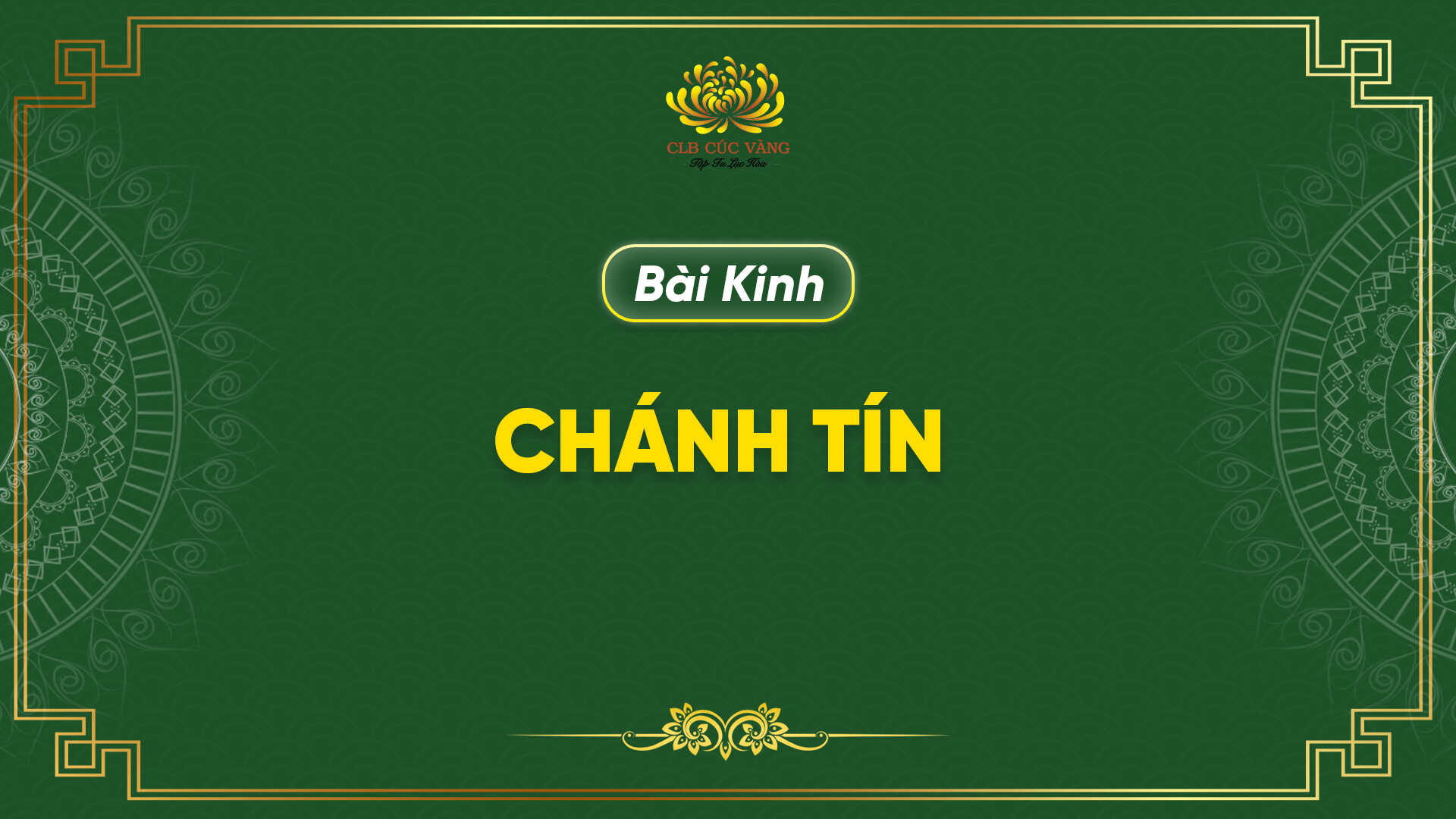 Kinh Chánh Tín