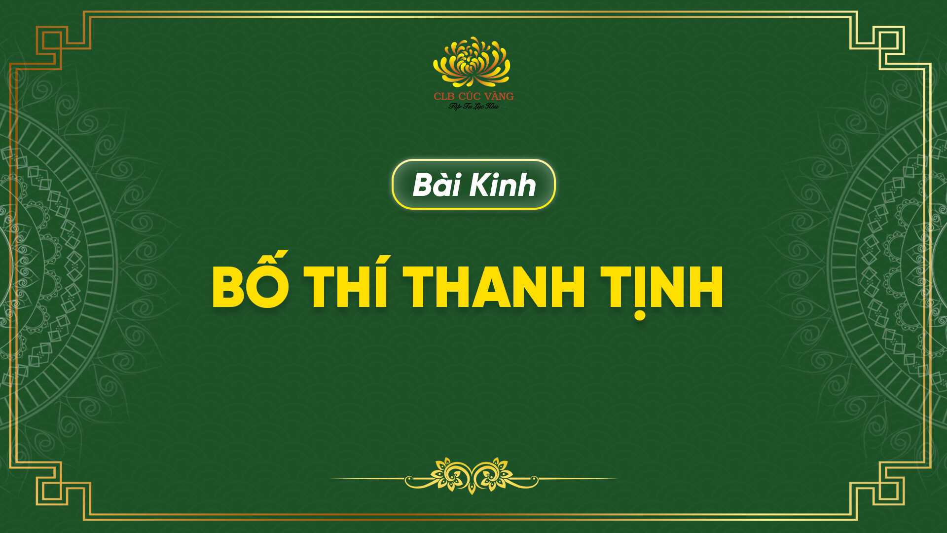 Kinh Bố Thí Thanh Tịnh