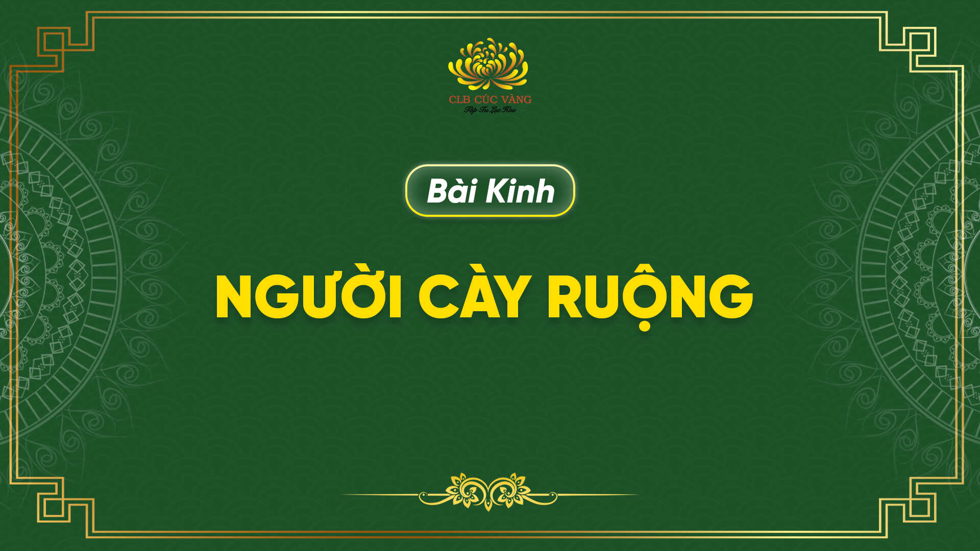 Kinh Người Cày Ruộng