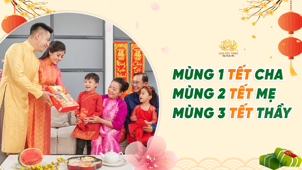 Mùng 1 Tết cha, mùng 2 Tết mẹ, mùng 3 Tết thầy: Áp dụng đúng để có năm mới tốt lành