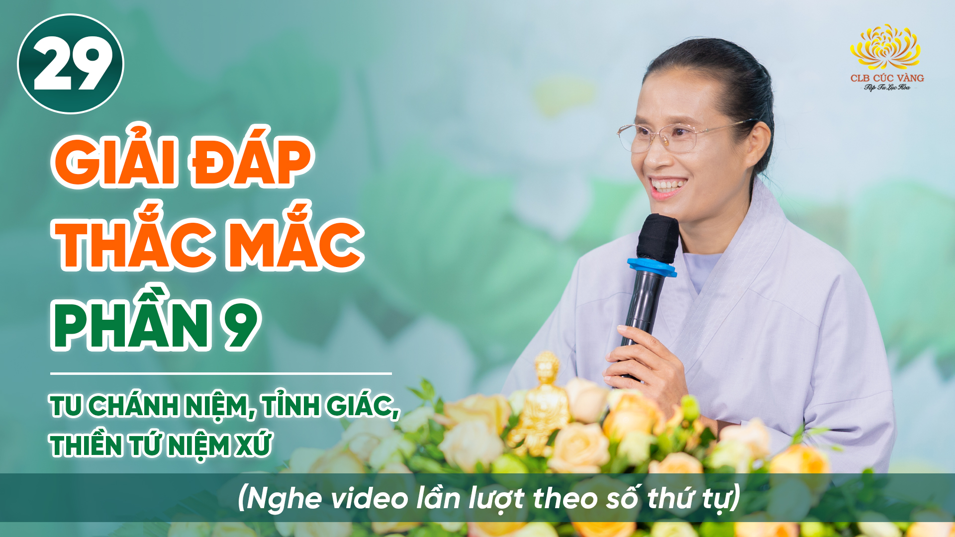 Giải đáp thắc mắc - Phần 9 | Niệm thân - Thiền Tứ Niệm Xứ | Bài số 29