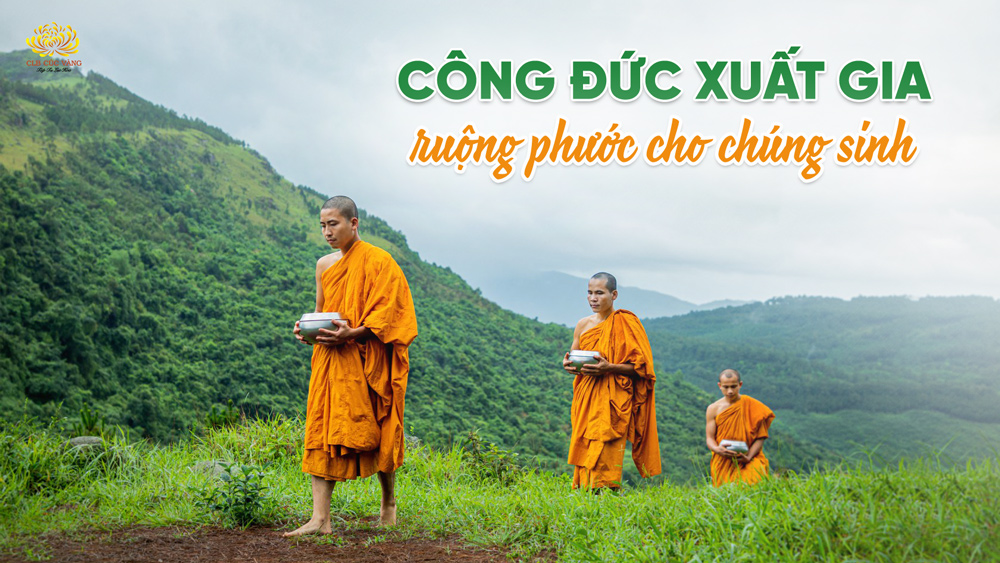 Xuất gia – con đường giải thoát, ruộng phước cho chúng sinh