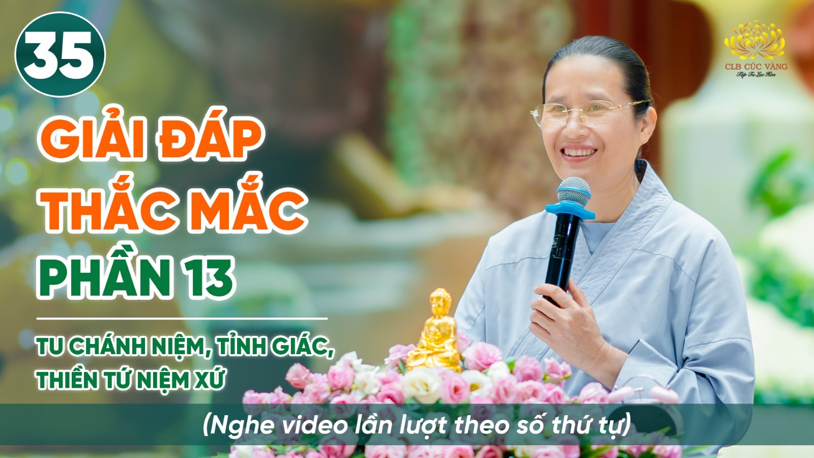 Giải đáp thắc mắc - Phần 13 | Niệm thân - Thiền Tứ Niệm Xứ | Bài số 35