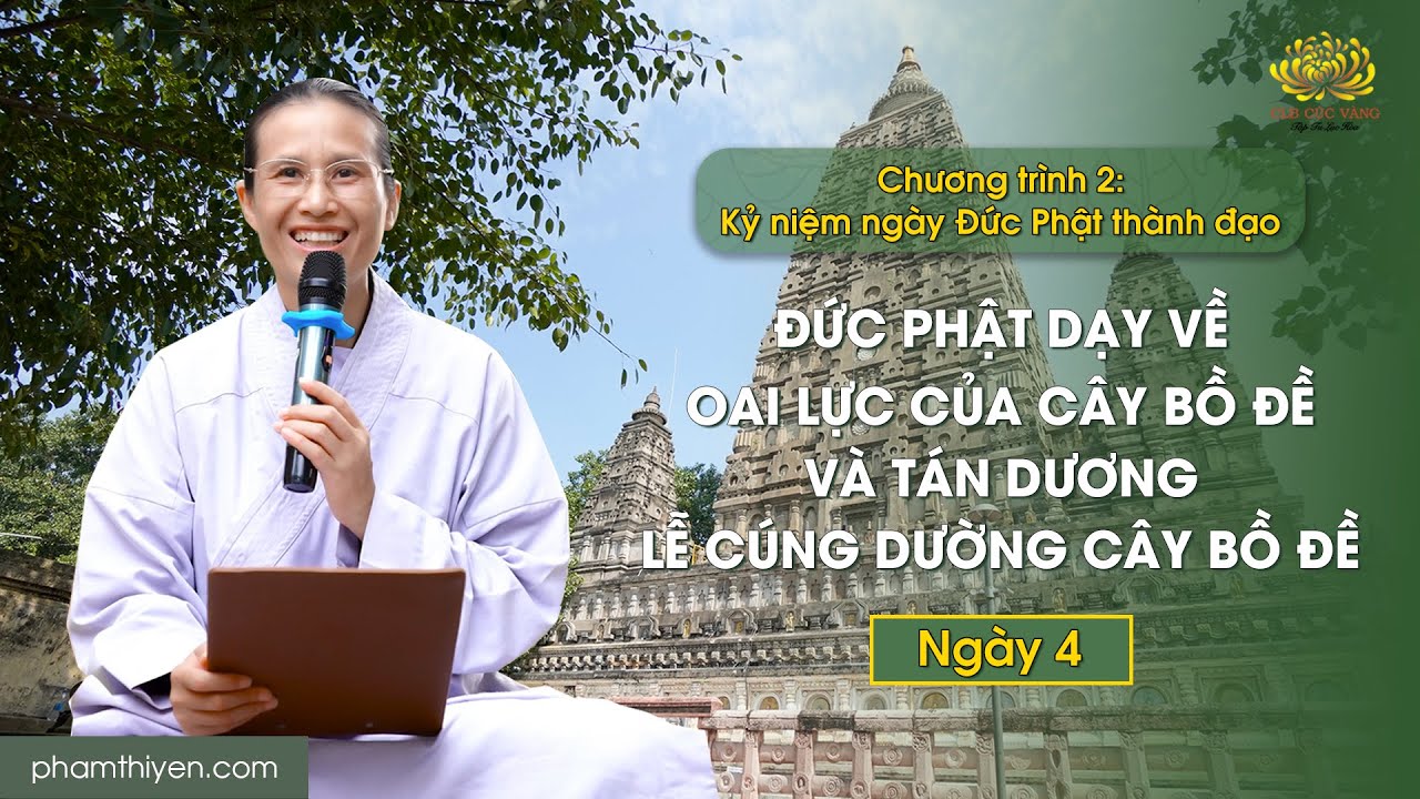 [Video] Đức Phật dạy về oai lực của cây Bồ Đề và tán dương lễ cúng dường cây Bồ Đề
