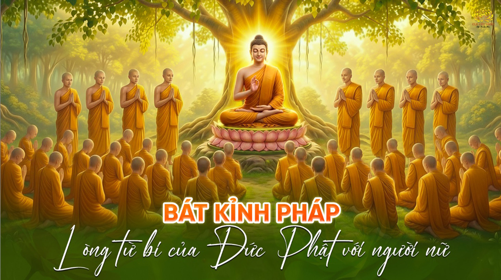 Bát kỉnh Pháp là gì? Giải mã 8 điều kiện người nữ xuất gia theo lời Phật dạy