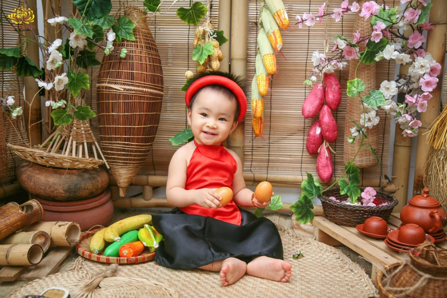 Hình ảnh bé Nguyễn Thiện Nhân 