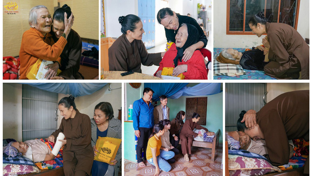 Đoàn tới thăm hỏi, động viên và trao quà tới các mẹ Việt Nam anh hùng trên địa bàn  các huyện  Triệu Phong, Hải Lăng, TP. Đông Hà và Thị xã Quảng Trị, tỉnh Quảng Trị