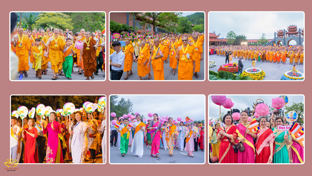 Rực rỡ sắc màu trang phục và những cảm xúc đặc biệt tại lễ diễu hành Phật đản 2022