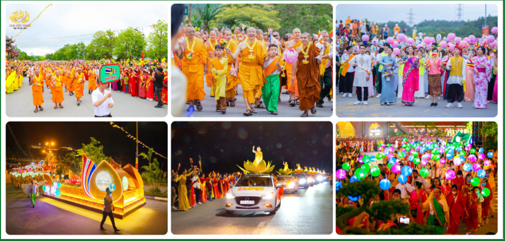 Lễ diễu hành xe hoa mừng Phật đản sinh chùa Ba Vàng năm 2022