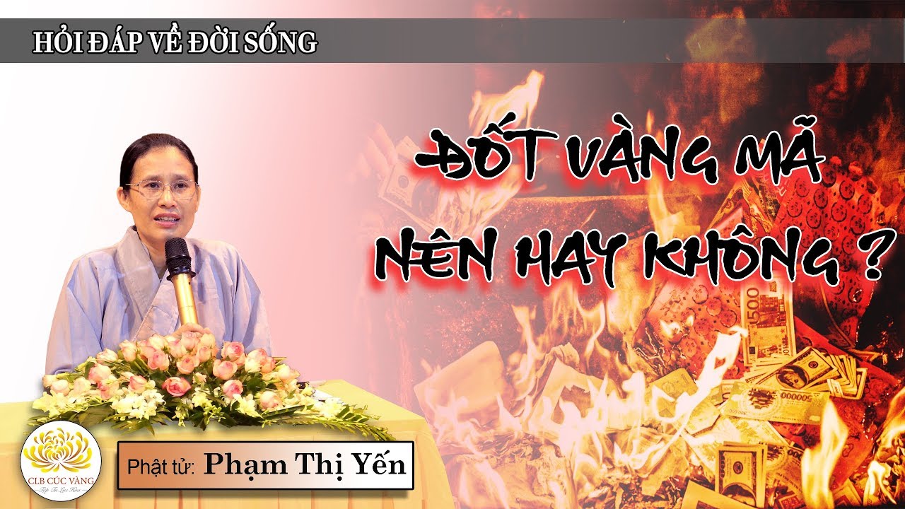 Đốt vàng mã - nên hay không?