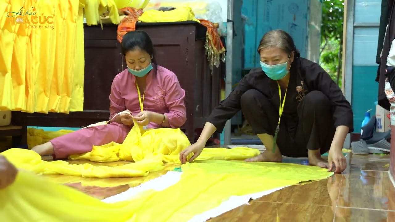 Công tác chuẩn bị lễ hội Hoa Cúc chùa Ba Vàng năm 2020 (Phần 1)