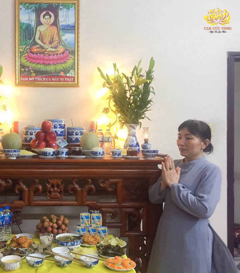 Phật tử Bùi Thị Phương - Trưởng đạo tràng Minh Long Ba Đình