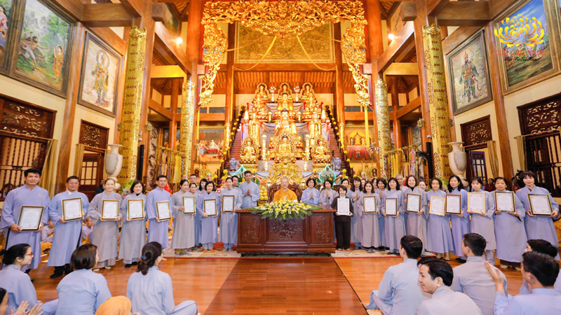 Tính đến cuối năm 2020, CLB Cúc Vàng chùa Ba Vàng đã có hơn 190 đạo tràng Phật tử