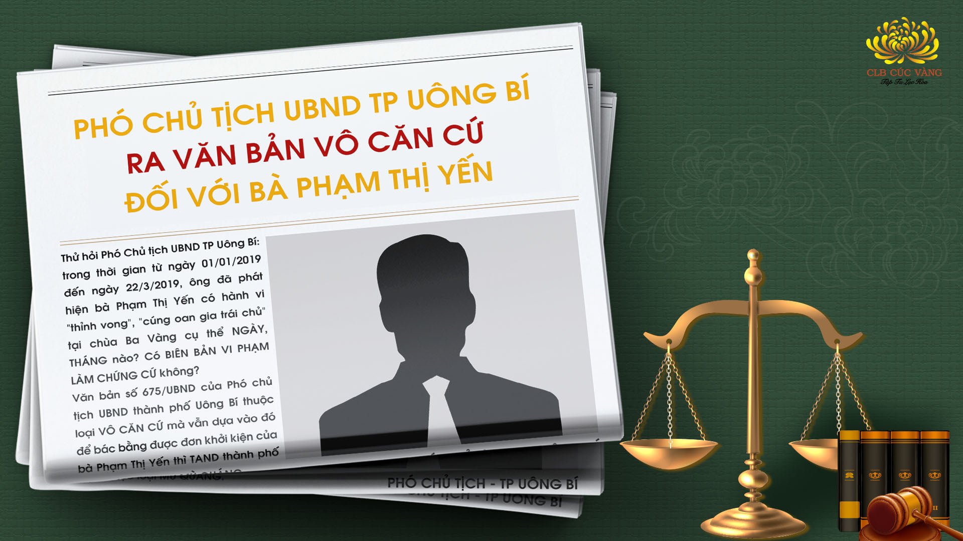 Phần 8: Tiếp tục tường thuật phiên tòa: Bà Phạm Thị Yến kiện Chủ tịch UBND phường Quang Trung