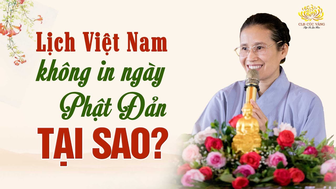 Tại sao lịch Việt Nam không in ngày Phật Đản?