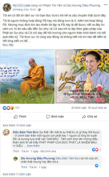 Lời cảm ơn từ người bạn của Phật tử tại Úc